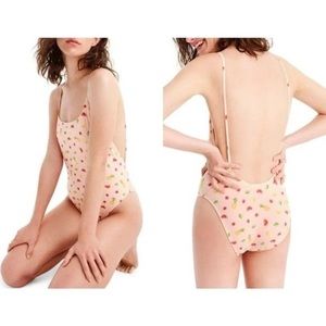 J Crew Playa Fruit Salad Swimsuit